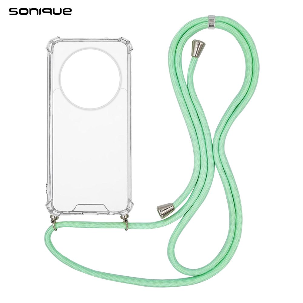 Θήκη Σιλικόνης με Κορδόνι Sonique Armor Clear Realme 12 Pro 5G / Realme 12 Pro Plus 5G Βεραμάν