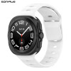Λουράκι Σιλικόνης ColorWave Sonique για Samsung Galaxy Watch 7 Ultra (47mm) Λευκό