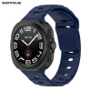 Λουράκι Σιλικόνης ColorWave Sonique για Samsung Galaxy Watch 7 Ultra (47mm) Μπλε Σκούρο
