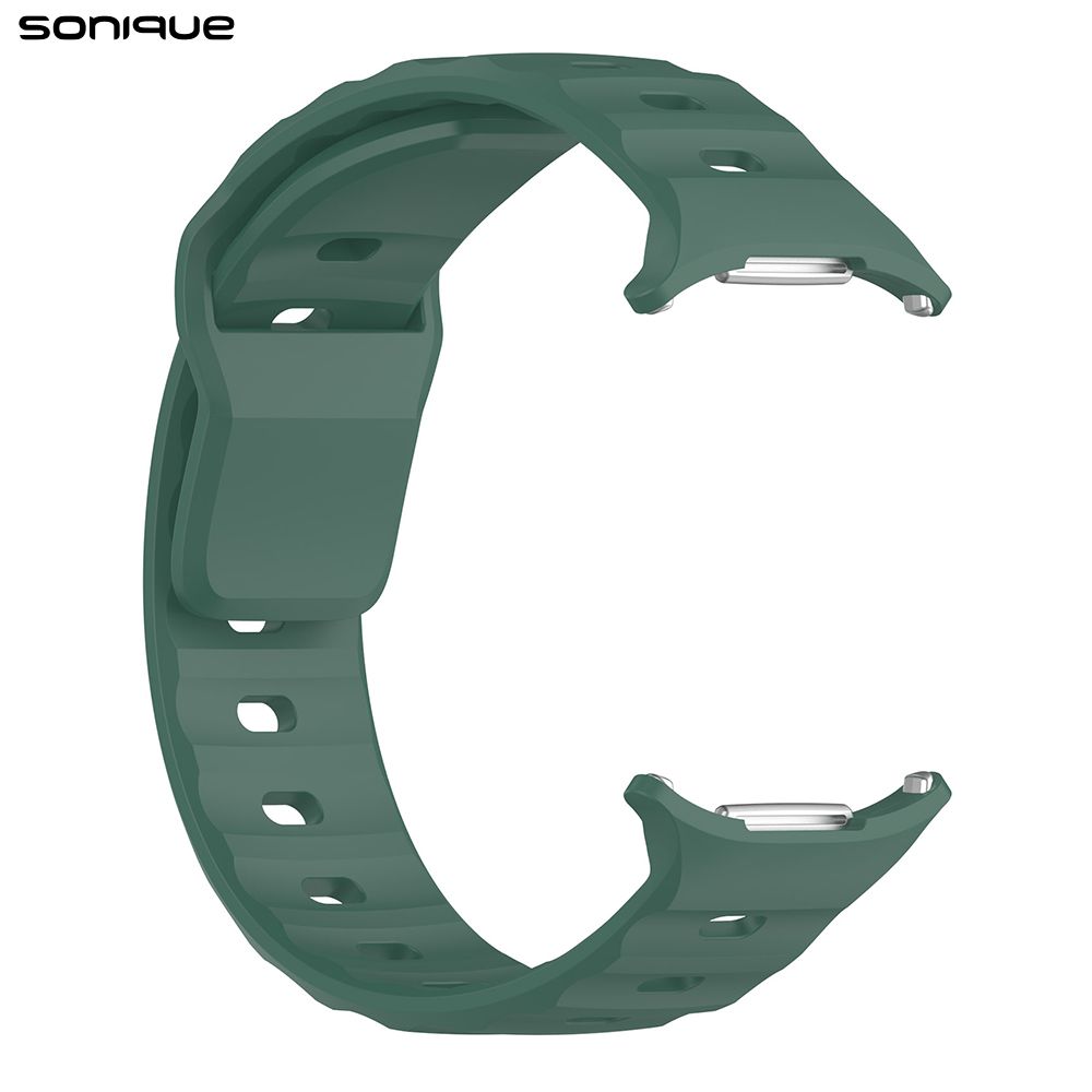 Λουράκι Σιλικόνης ColorWave Sonique για Samsung Galaxy Watch 7 Ultra (47mm) Πράσινο Σκούρο