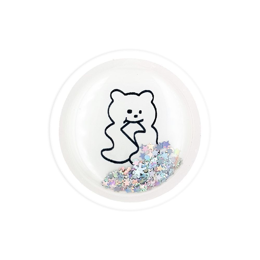 Pop Holder Sonique Liquid Cartoon White Bear