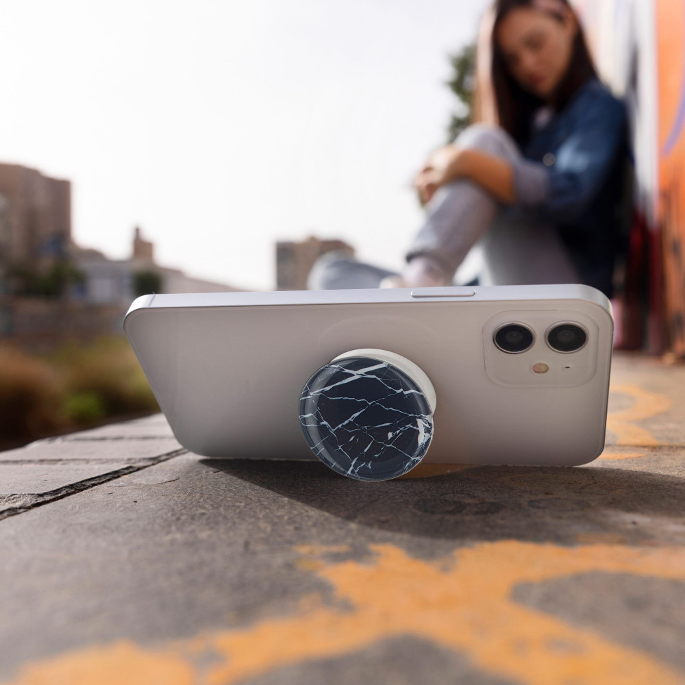 Pop Holder Sonique Marble Μαύρο