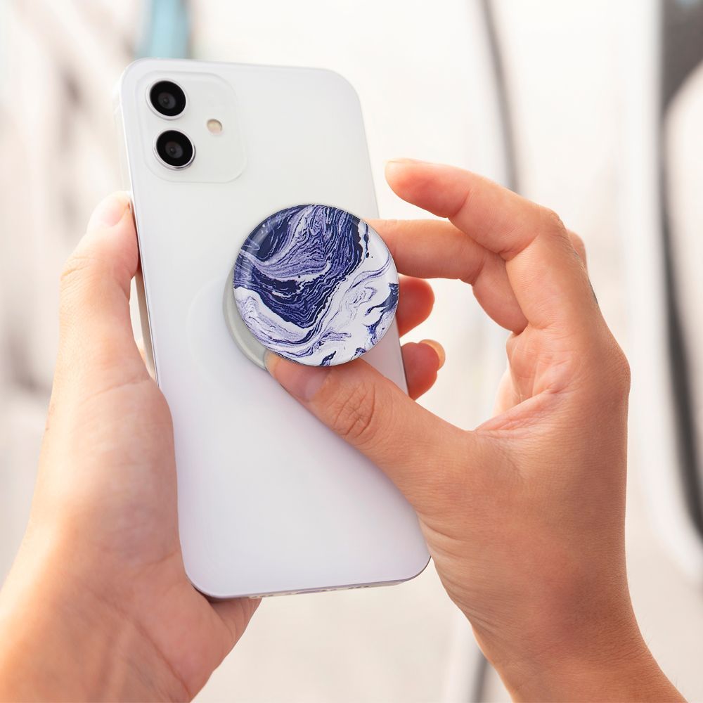 Pop Holder Sonique Marble Μωβ Σκούρο