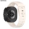 Λουράκι Σιλικόνης ColorWave Sonique για Samsung Galaxy Watch 7 Ultra (47mm) Μπεζ Ανοιχτό