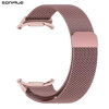 Λουράκι Stainless Steel Milanese Classic Sonique για Samsung Galaxy Watch 7 Ultra / Watch 8 Ultra (47mm) Ροζ Χρυσό