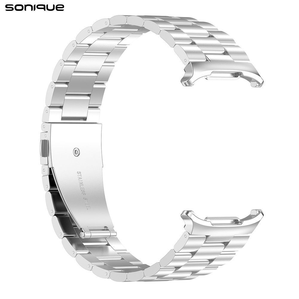 Λουράκι Stainless Steel Bracelet Sonique Classic για Samsung Galaxy Watch 7 Ultra / Watch 8 Ultra (47mm) Ασημί