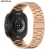 Λουράκι Stainless Steel Bracelet Sonique Classic για Samsung Galaxy Watch 7 Ultra / Watch 8 Ultra (47mm) Ροζ Χρυσό