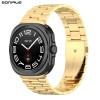 Λουράκι Stainless Steel Bracelet Sonique Classic για Samsung Galaxy Watch 7 Ultra / Watch 8 Ultra (47mm) Χρυσό