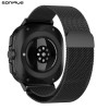 Λουράκι Stainless Steel Milanese Classic Sonique για Samsung Galaxy Watch 7 Ultra / Watch 8 Ultra (47mm) Μαύρο