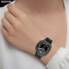 Λουράκι Stainless Steel Milanese Classic Sonique για Samsung Galaxy Watch 7 Ultra / Watch 8 Ultra (47mm) Μαύρο
