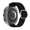 Λουράκι Nylon Braided Loop Band Sonique για Samsung Galaxy Watch 7 Ultra / Watch 8 Ultra (47mm) Μαύρο