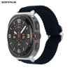 Λουράκι Nylon Braided Loop Band Sonique για Samsung Galaxy Watch 7 Ultra / Watch 8 Ultra (47mm) Μπλε Σκούρο