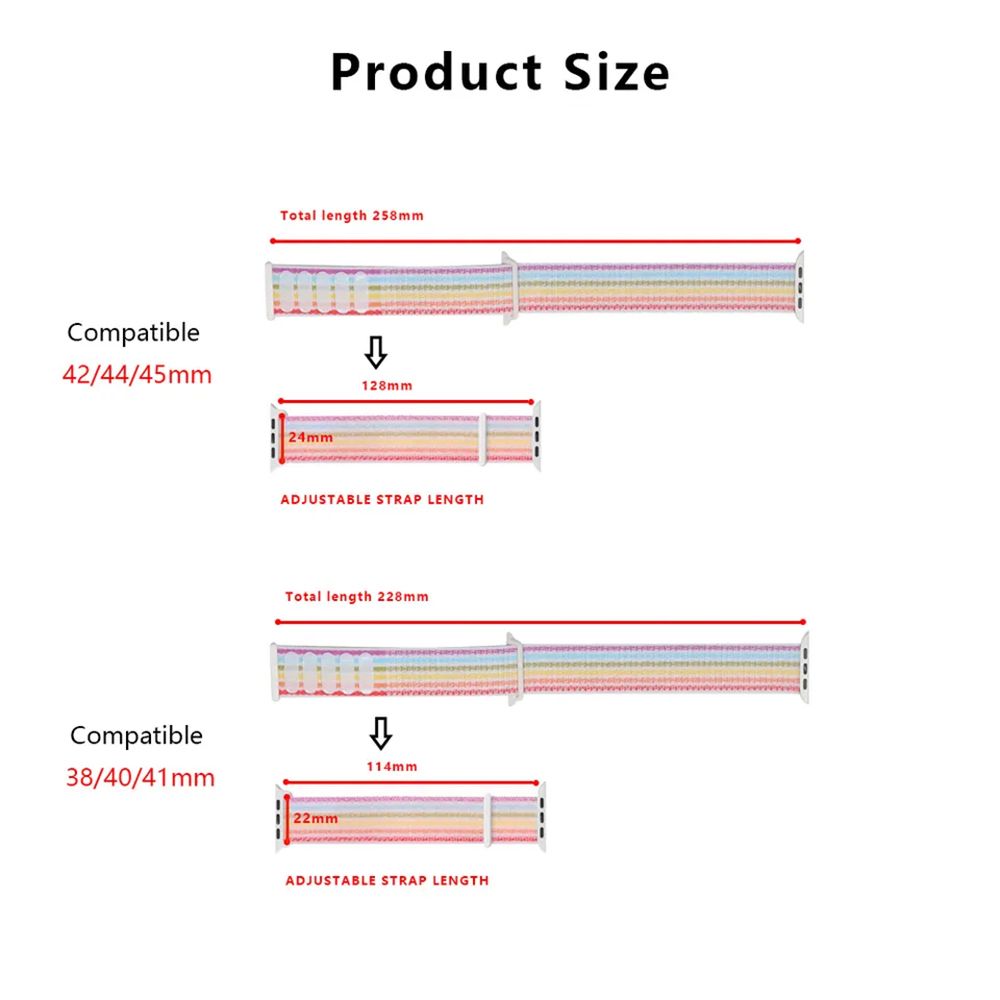 Λουράκι Official Nylon Band Sonique για Apple Watch (42/44/45/49MM) Μπλε Σκούρο