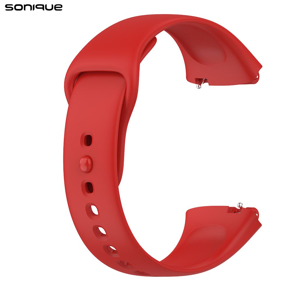 Λουράκι Σιλικόνης Sonique Color για Xiaomi Redmi Watch 3 Active Κόκκινο