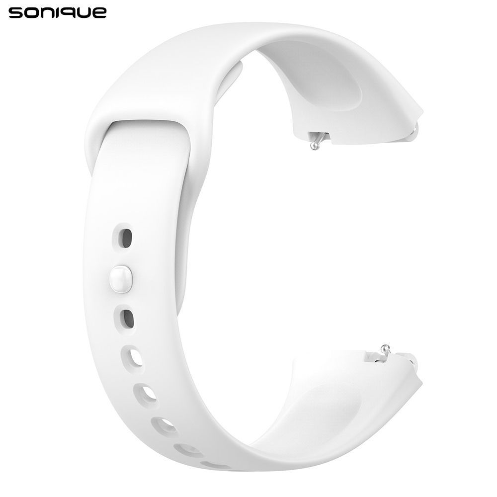 Λουράκι Σιλικόνης Sonique Color για Xiaomi Redmi Watch 3 Active Λευκό