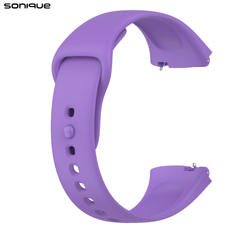 Λουράκι Σιλικόνης Sonique Color για Xiaomi Redmi Watch 3 Active Λιλά