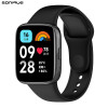 Λουράκι Σιλικόνης Sonique Color για Xiaomi Redmi Watch 3 Active Μαύρο