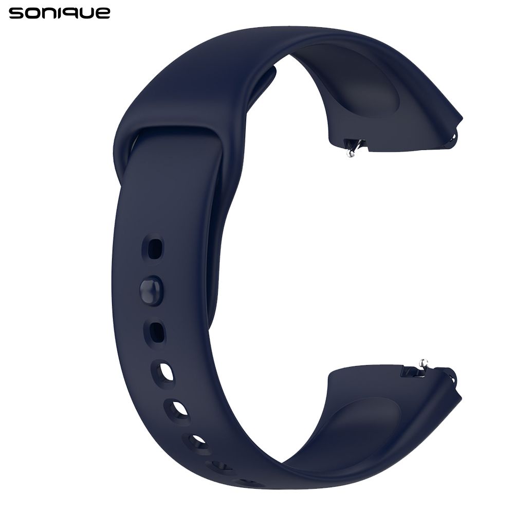 Λουράκι Σιλικόνης Sonique Color για Xiaomi Redmi Watch 3 Active Μπλε Σκούρο