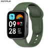 Λουράκι Σιλικόνης Sonique Color για Xiaomi Redmi Watch 3 Active Πράσινο Σκούρο