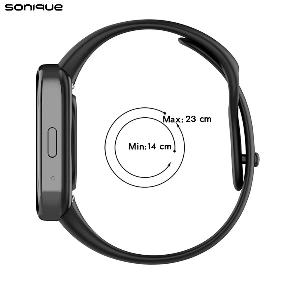 Λουράκι Σιλικόνης Sonique Color για Xiaomi Redmi Watch 3 Active Πράσινο Σκούρο