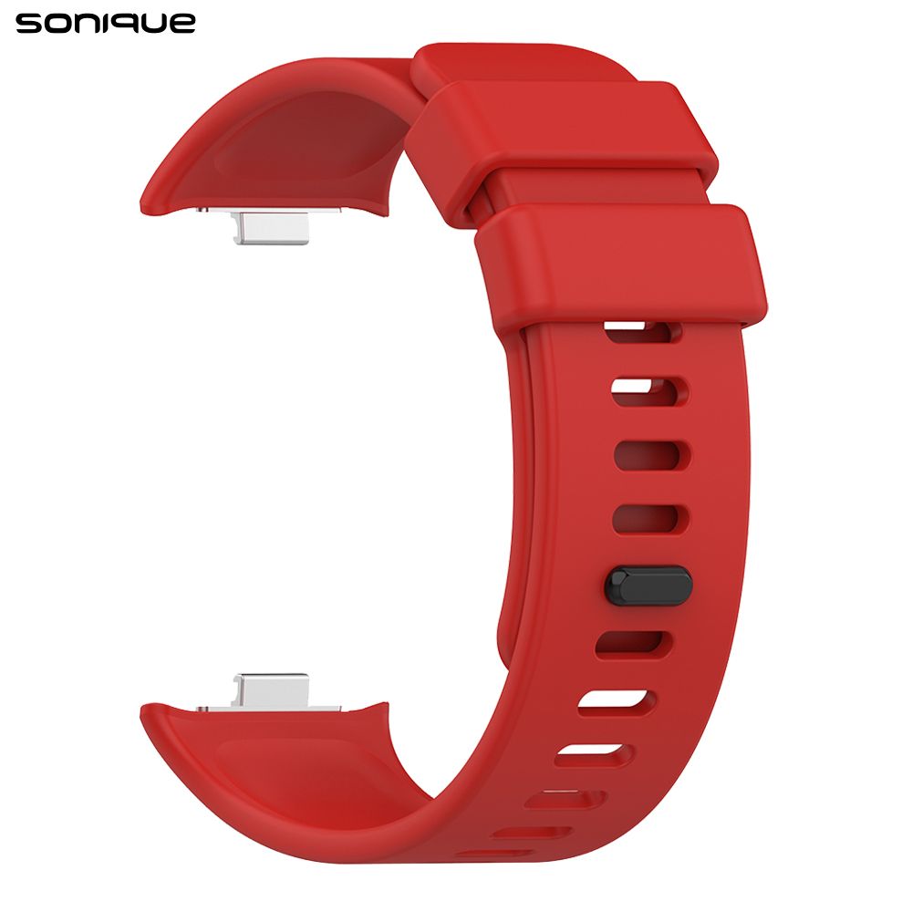 Λουράκι Σιλικόνης Sonique Color για Xiaomi Redmi Watch 4 /5 /6 /6 Lite /6 Active /Smart Band 8 Pro /9 Pro /10 Pro Κόκκινο