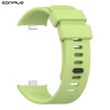 Λουράκι Σιλικόνης Sonique Color για Xiaomi Redmi Watch 4 /5 /6 /6 Lite /6 Active /Smart Band 8 Pro /9 Pro /10 Pro Λαχανί