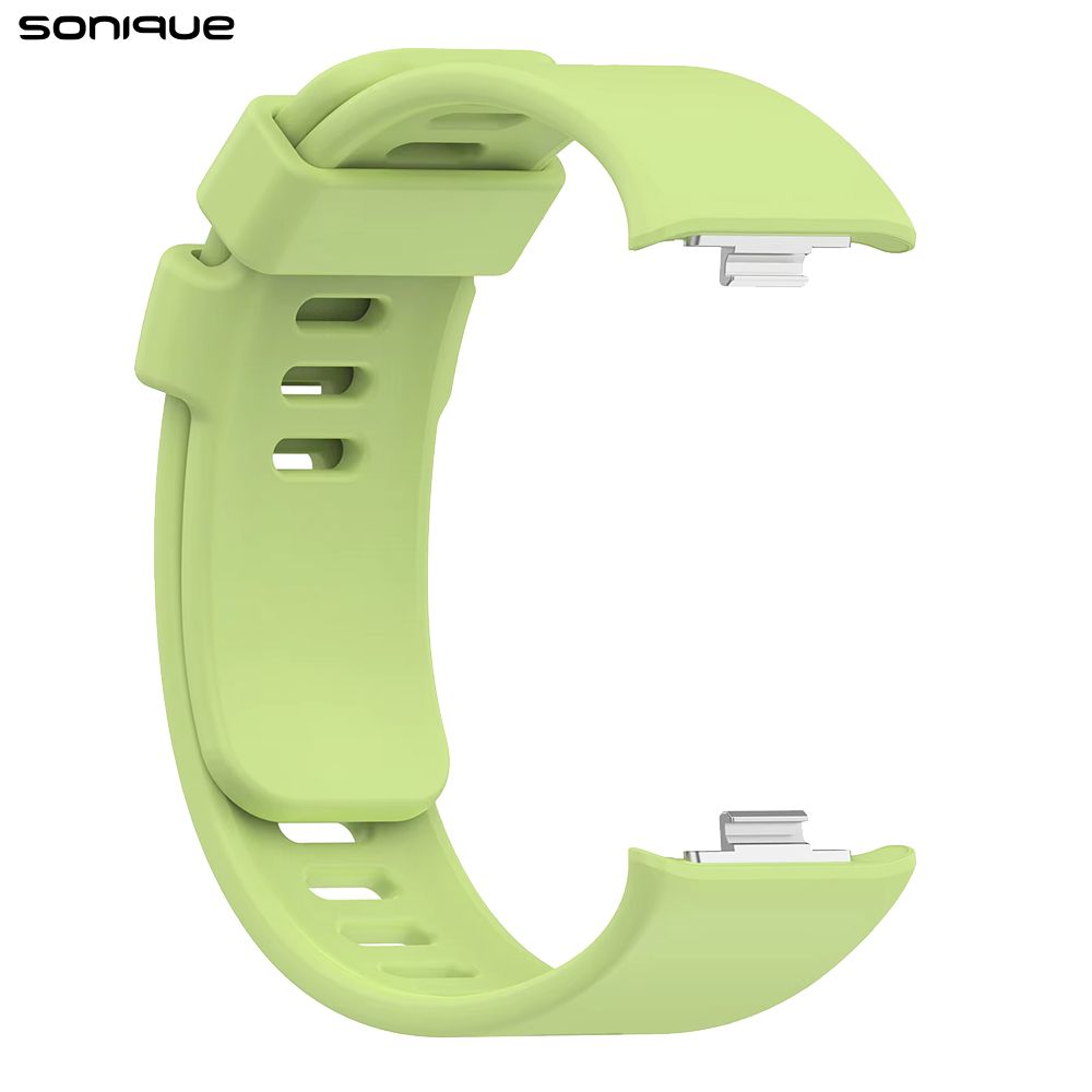 Λουράκι Σιλικόνης Sonique Color για Xiaomi Redmi Watch 4 /5 /6 /6 Lite /6 Active /Smart Band 8 Pro /9 Pro /10 Pro Λαχανί