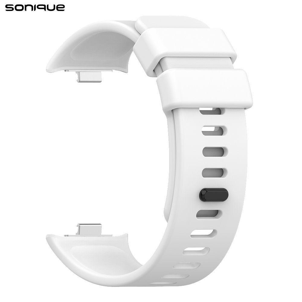 Λουράκι Σιλικόνης Sonique Color για Xiaomi Redmi Watch 4 /5 /6 /6 Lite /6 Active /Smart Band 8 Pro /9 Pro /10 Pro Λευκό