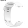 Λουράκι Σιλικόνης Sonique Color για Xiaomi Redmi Watch 4 /5 /6 /6 Lite /6 Active /Smart Band 8 Pro /9 Pro /10 Pro Λευκό