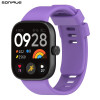 Λουράκι Σιλικόνης Sonique Color για Xiaomi Redmi Watch 4 /5 /6 /6 Lite /6 Active /Smart Band 8 Pro /9 Pro /10 Pro Λιλά
