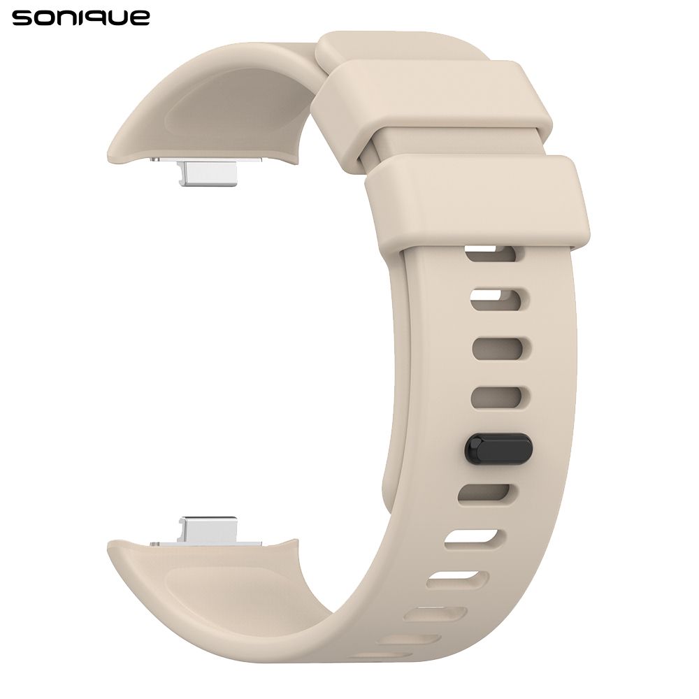 Λουράκι Σιλικόνης Sonique Color για Xiaomi Redmi Watch 4 /5 /6 /6 Lite /6 Active /Smart Band 8 Pro /9 Pro /10 Pro Μπεζ