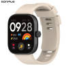Λουράκι Σιλικόνης Sonique Color για Xiaomi Redmi Watch 4 /5 /6 /6 Lite /6 Active /Smart Band 8 Pro /9 Pro /10 Pro Μπεζ