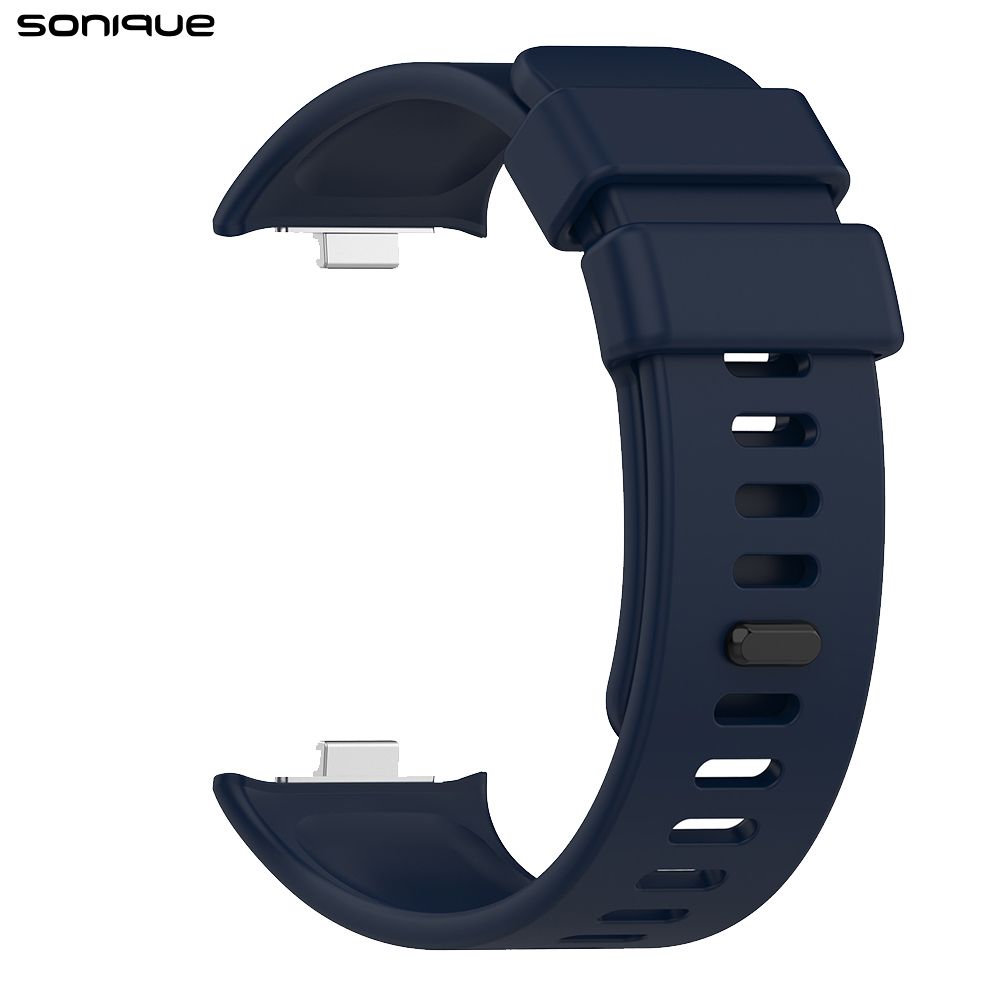 Λουράκι Σιλικόνης Sonique Color για Xiaomi Redmi Watch 4 /5 /6 /6 Lite /6 Active /Smart Band 8 Pro /9 Pro /10 Pro Μπλε Σκούρο