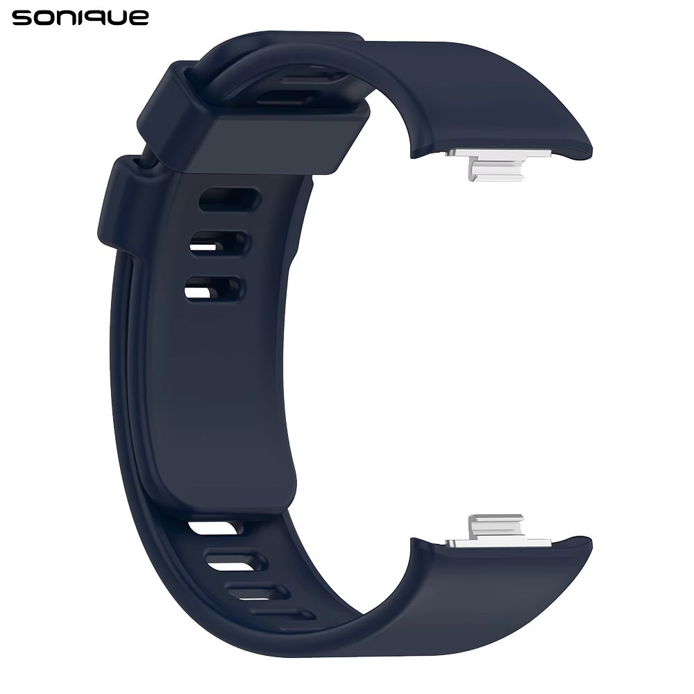 Λουράκι Σιλικόνης Sonique Color για Xiaomi Redmi Watch 4 /5 /6 /6 Lite /6 Active /Smart Band 8 Pro /9 Pro /10 Pro Μπλε Σκούρο