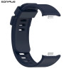 Λουράκι Σιλικόνης Sonique Color για Xiaomi Redmi Watch 4 /5 /6 /6 Lite /6 Active /Smart Band 8 Pro /9 Pro /10 Pro Μπλε Σκούρο