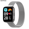 Λουράκι Stainless Steel Milanese Classic Sonique για Xiaomi Redmi Watch 3 Active Ασημί