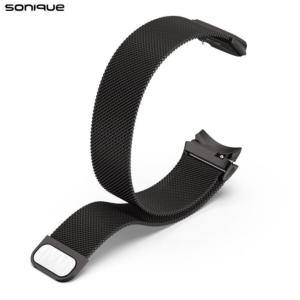 Λουράκι Stainless Steel Milanese Classic Sonique για Xiaomi Redmi Watch 3 Active Μαύρο