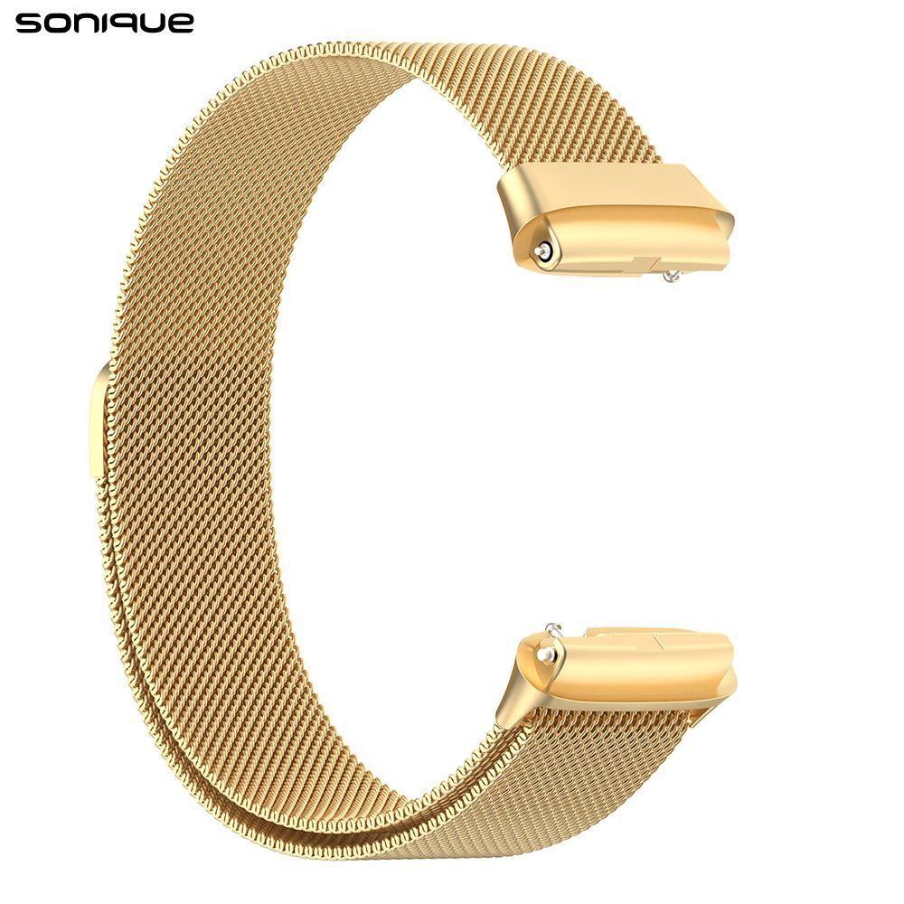 Λουράκι Stainless Steel Milanese Classic Sonique για Xiaomi Redmi Watch 3 Active Χρυσό