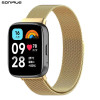 Λουράκι Stainless Steel Milanese Classic Sonique για Xiaomi Redmi Watch 3 Active Χρυσό