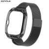 Λουράκι Stainless Steel Milanese Classic Sonique για Xiaomi Redmi Watch 4/5/6/6 Lite/6 Active/Smart Band 8 Pro/9 Pro/10 Pro Μαύρο