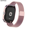Λουράκι Stainless Steel Milanese Classic Sonique για Xiaomi Redmi Watch 4/5/6/6 Lite/6 Active/Smart Band 8 Pro/9 Pro/10 Pro Ροζ Χρυσό