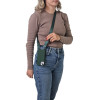 Θήκη Σιλικόνης με Strap CarryHang Sonique Apple iPhone 16 Πράσινο Σκούρο