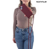 Θήκη Σιλικόνης με Κορδόνι CarryHang Sonique Apple iPhone 16 Pro Μπορντό