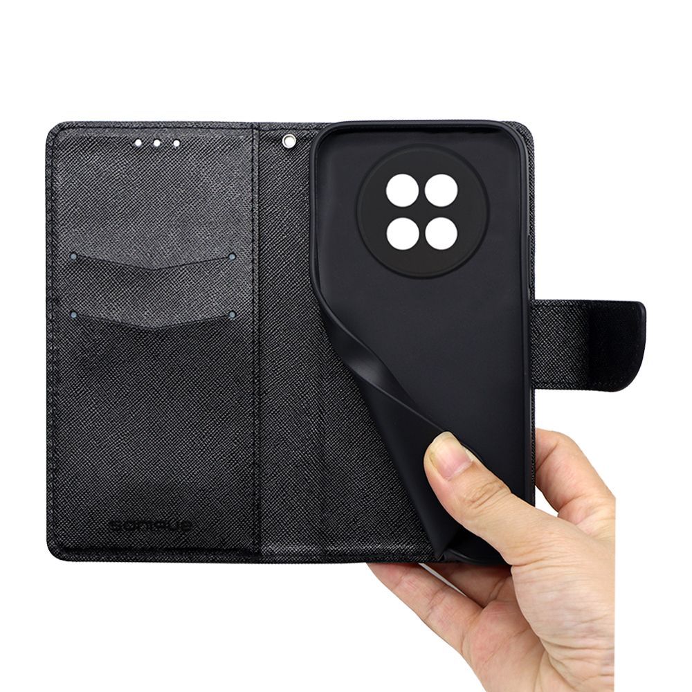 Θήκη Πορτοφόλι Sonique Trend Wallet Realme 12 5G / Realme 12x Μαύρο