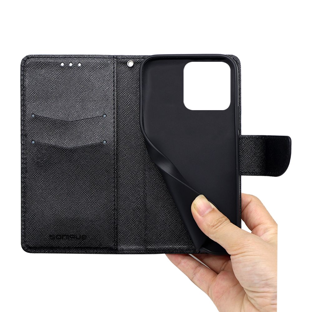 Θήκη Πορτοφόλι Sonique Trend Wallet Realme C61 4G / Realme C63 4G / Realme Note 60 4G Μαύρο