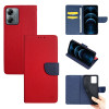 Θήκη Πορτοφόλι Sonique Trend Wallet Motorola Moto G14 4G / Moto G54 5G / Moto G54 5G Power Κόκκινο / Σκούρο Μπλε