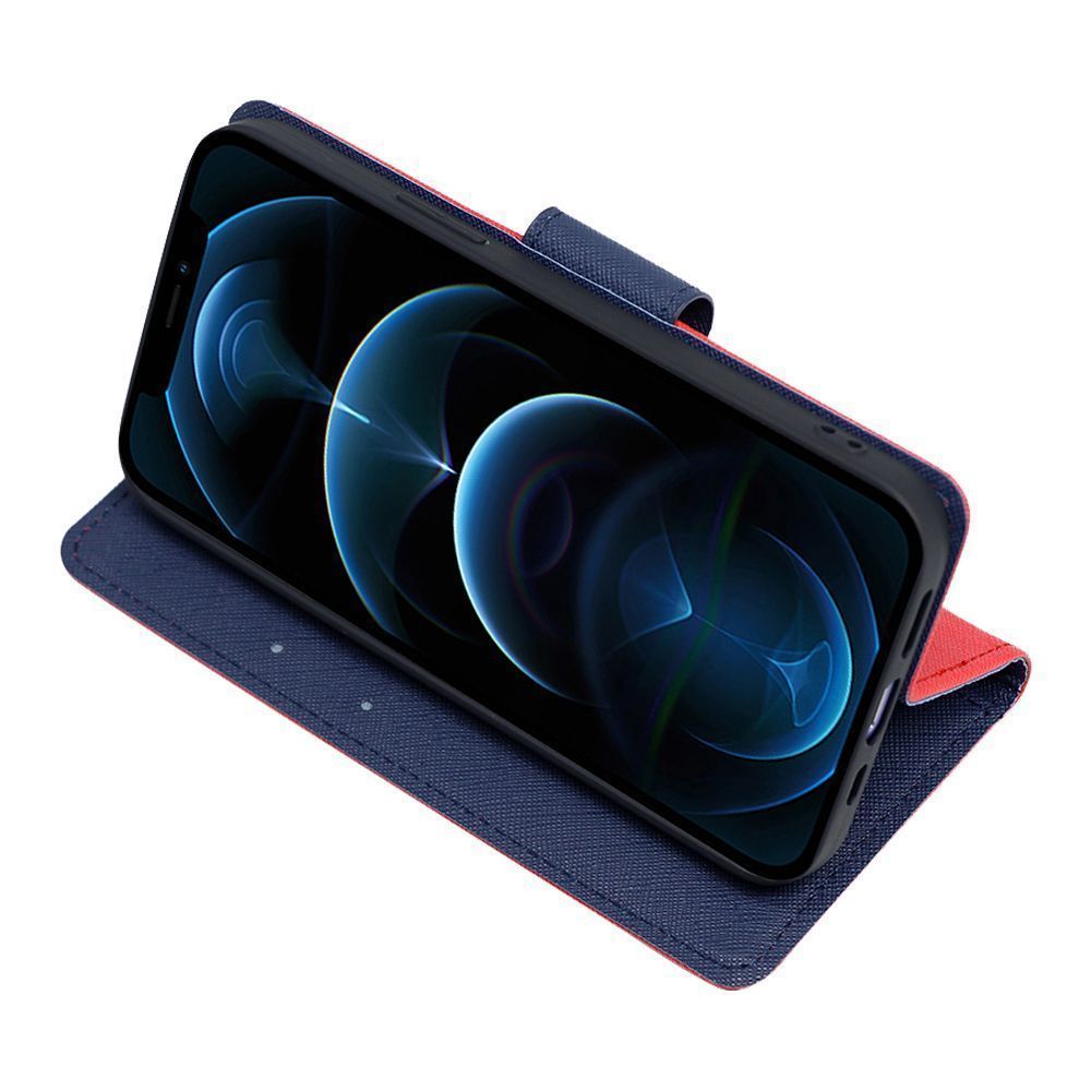 Θήκη Πορτοφόλι Sonique Trend Wallet Motorola Moto G31 4G / Moto G41 4G Κόκκινο / Σκούρο Μπλε