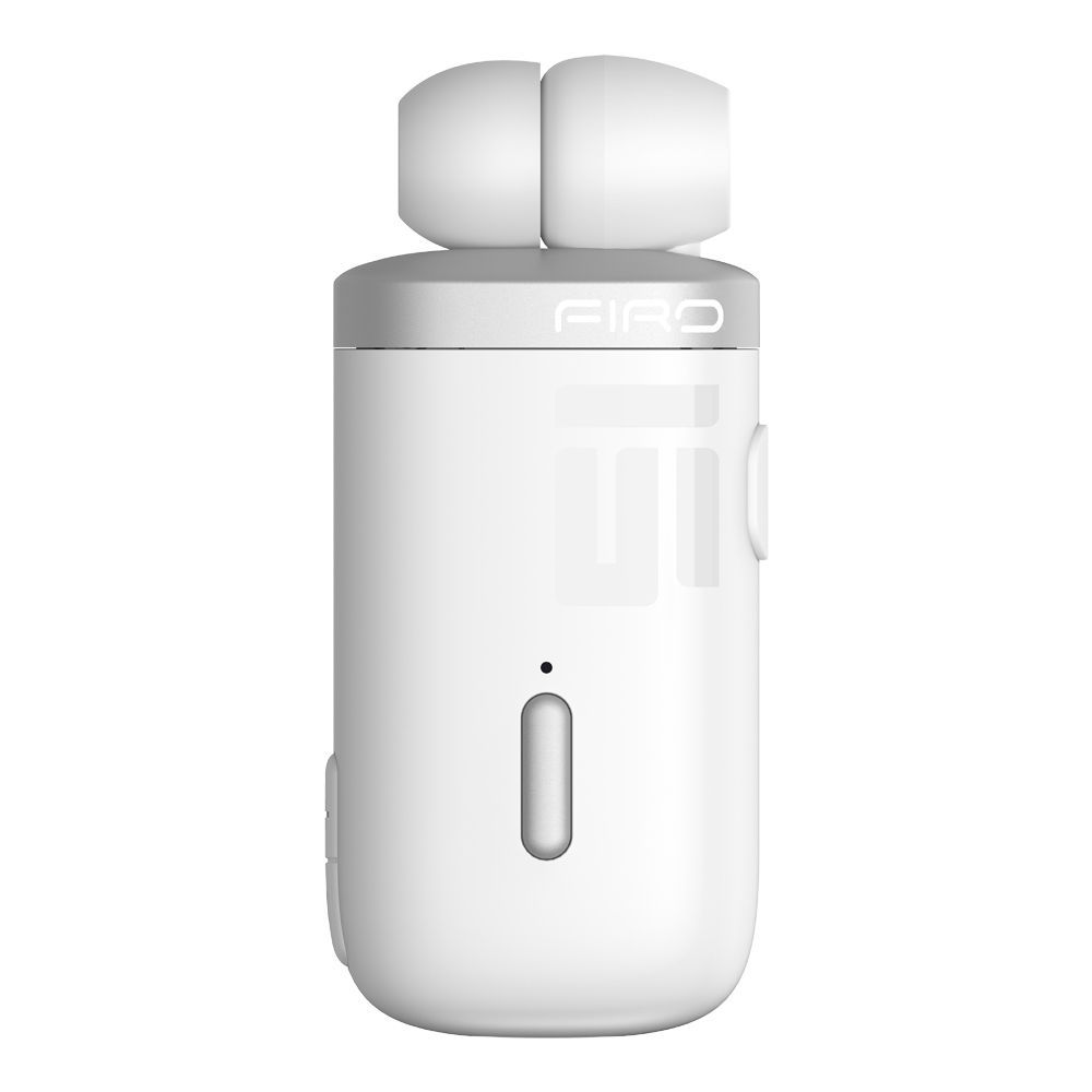 Ακουστικό Bluetooth Firo H18 Retractable V5.3 Λευκό