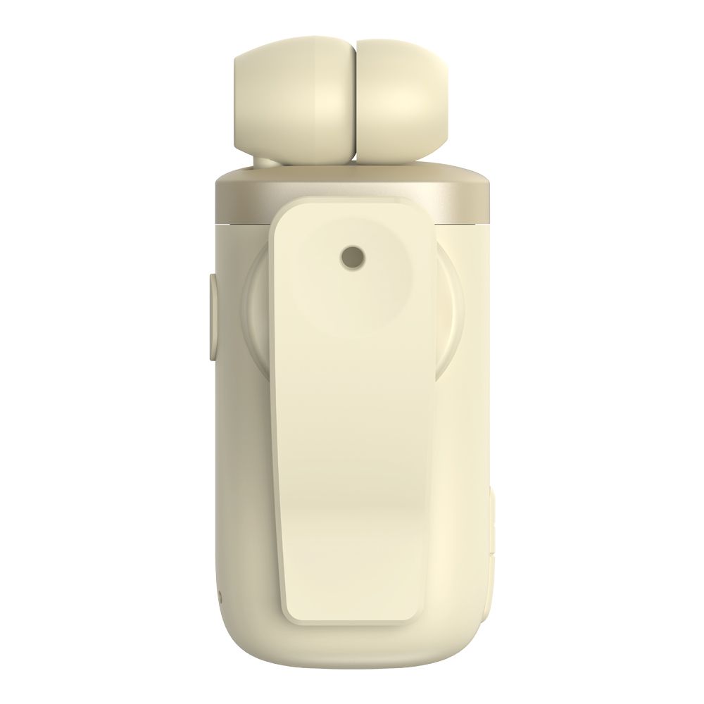 Ακουστικό Bluetooth Firo H18 Retractable V5.3 Χρυσό