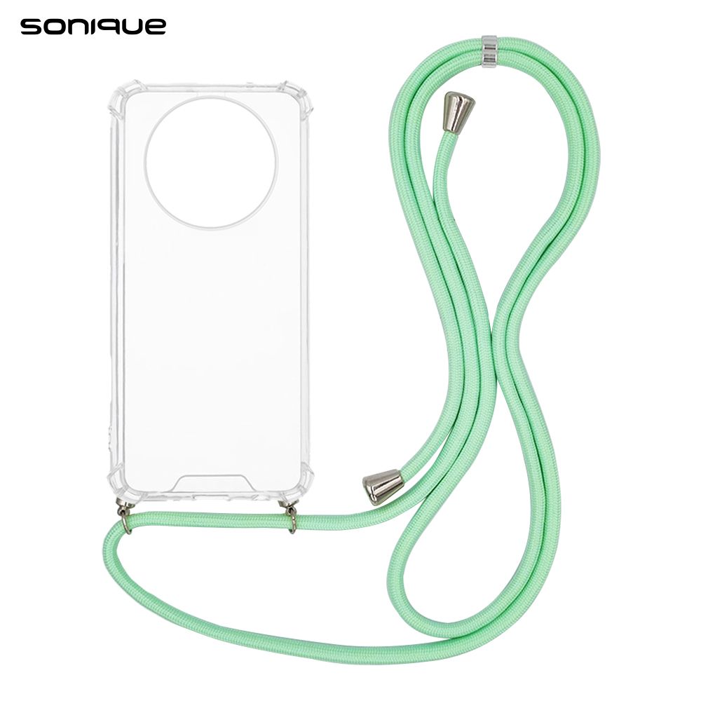 Θήκη Σιλικόνης με Κορδόνι Sonique Armor Clear Realme 12 5G / Realme 12x Βεραμάν